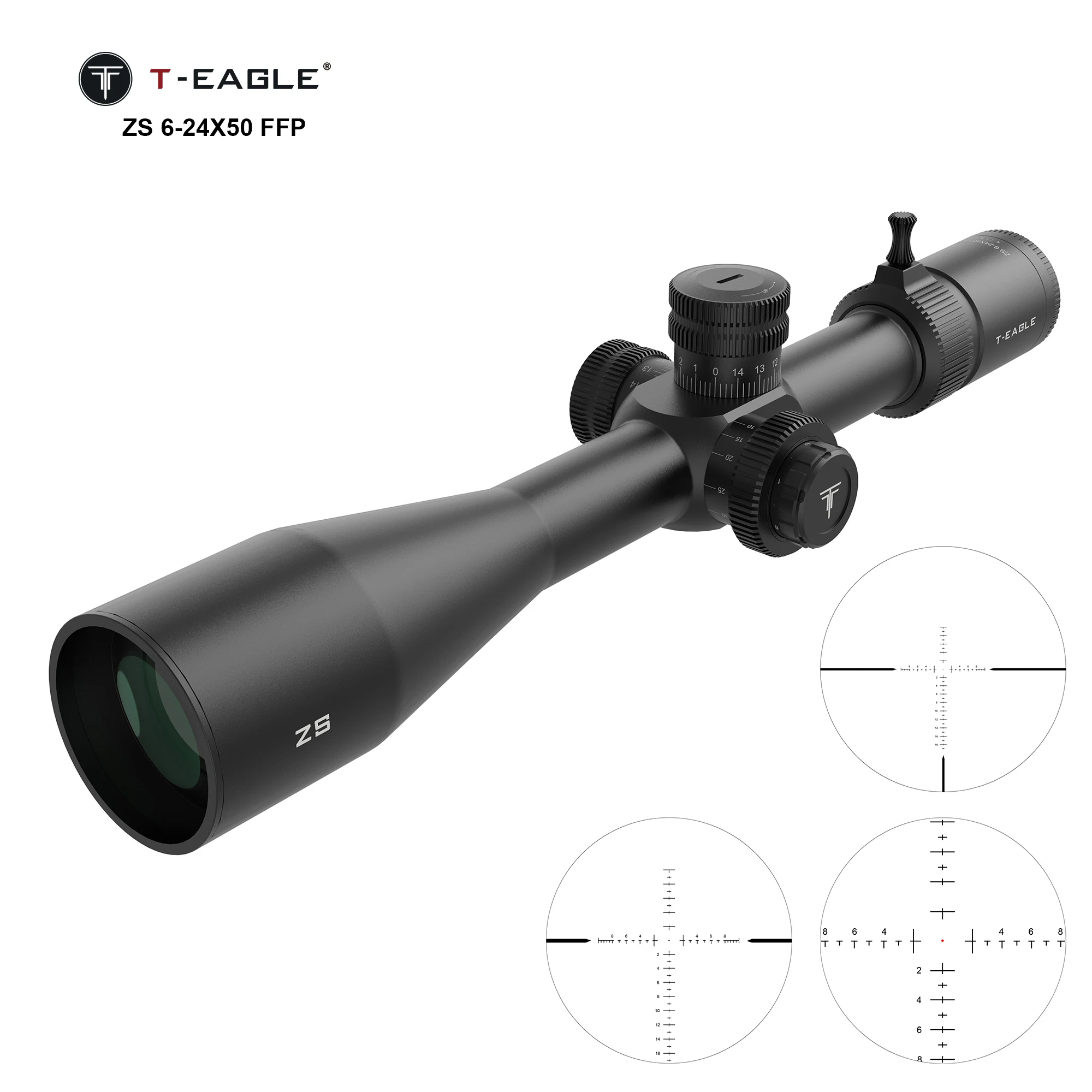 Outdoor Hunting Lab - T-EAGLE ZS 6-24x50 FFP Tactical Zero