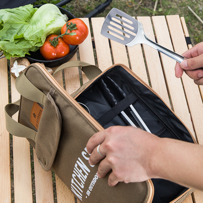 8pcs Camping Kitchen Cookware  - Outdoor Hunting Kitchen recension och pris