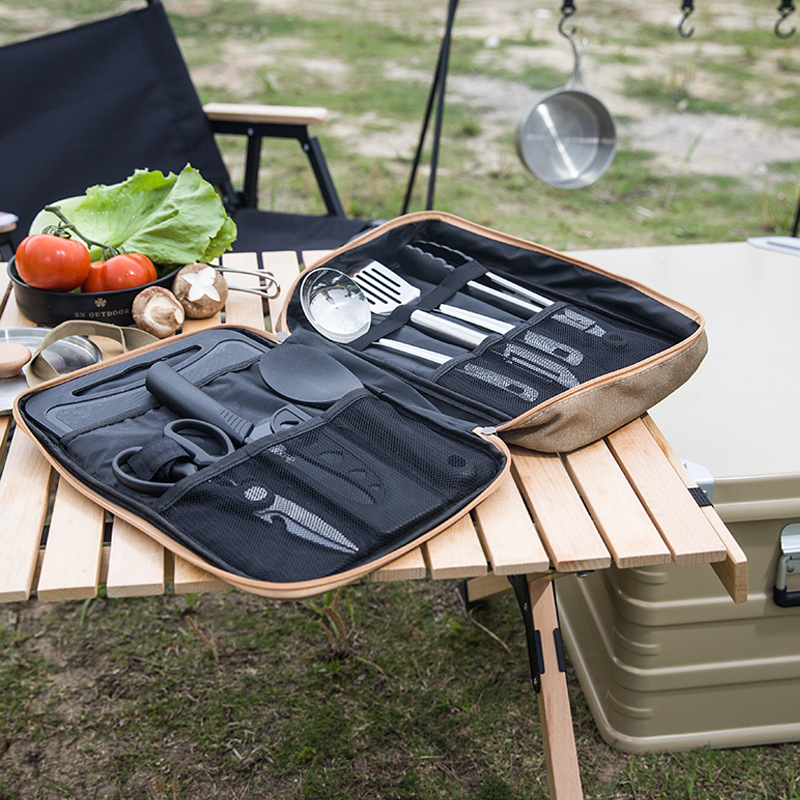 8pcs Camping Kitchen Cookware  - Outdoor Hunting Kitchen recension och pris