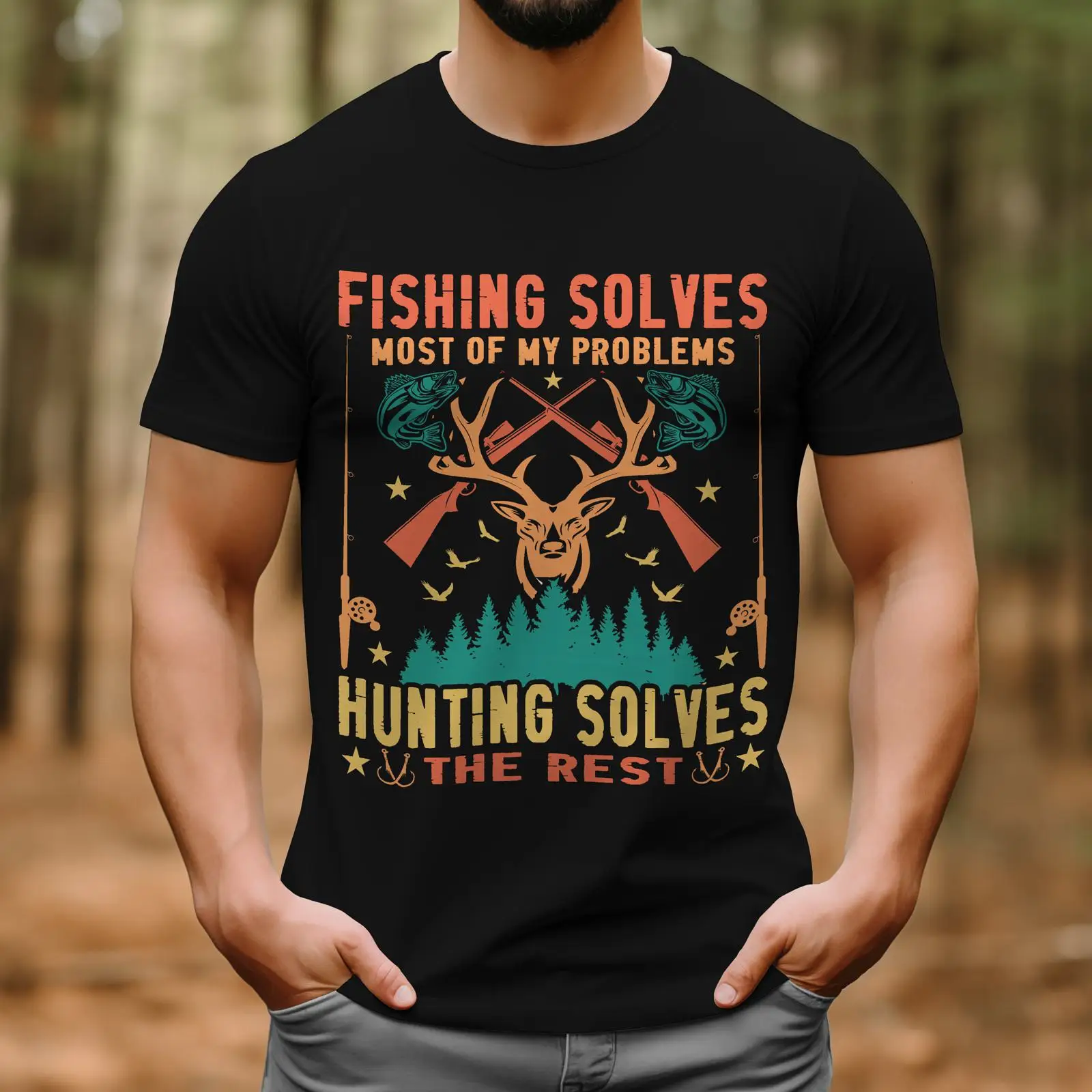 Fishing Hunting Funny Quote T  - Outdoor Hunting Quotes recension och pris