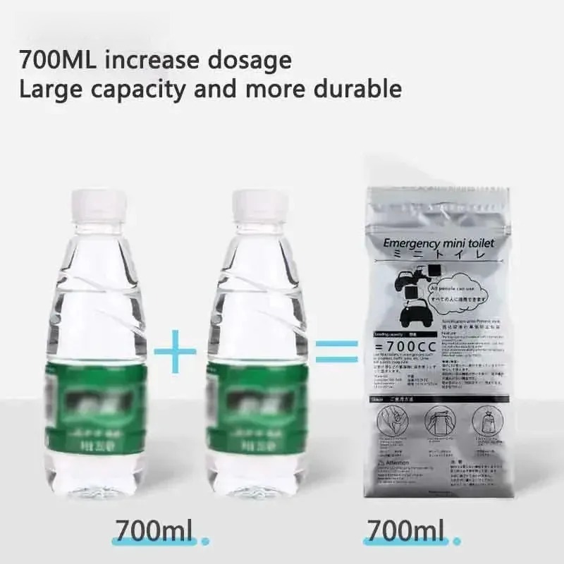 Disposable Emergency Urine Bag - Outdoor Hunting Toilet recension och pris