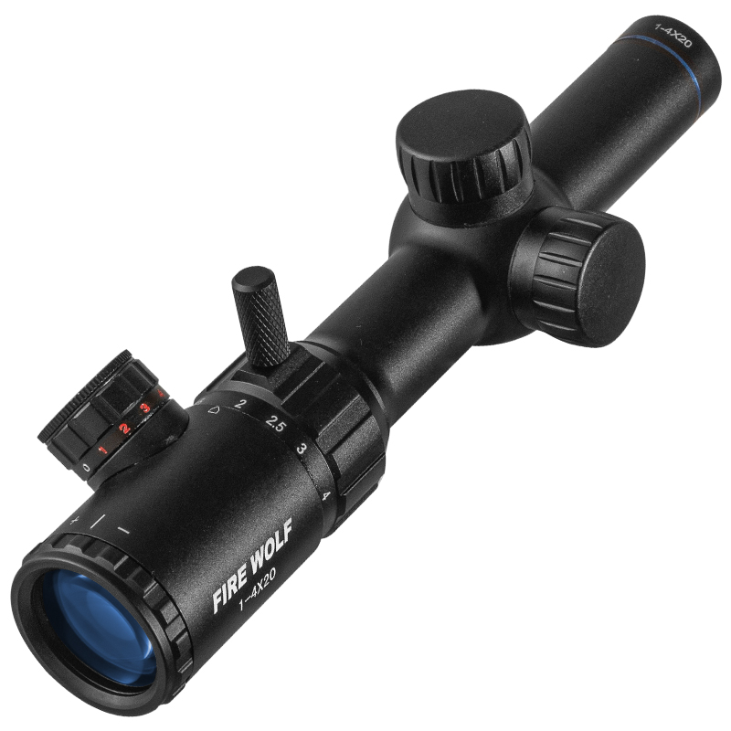 FIRE WOLF 1-4x20 Rifle Scope G - Outdoor Hunting Lab recension och pris