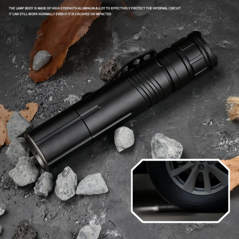 JIASHUAIXIN New XHP50 Zoom Typ - Tactical Flashlight Rechargeable recension och pris