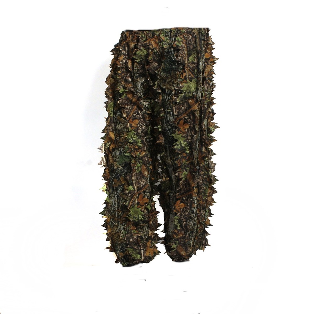 Adult 3D Leaves Bionic Camoufl - Ghillie Suit Woodland recension och pris