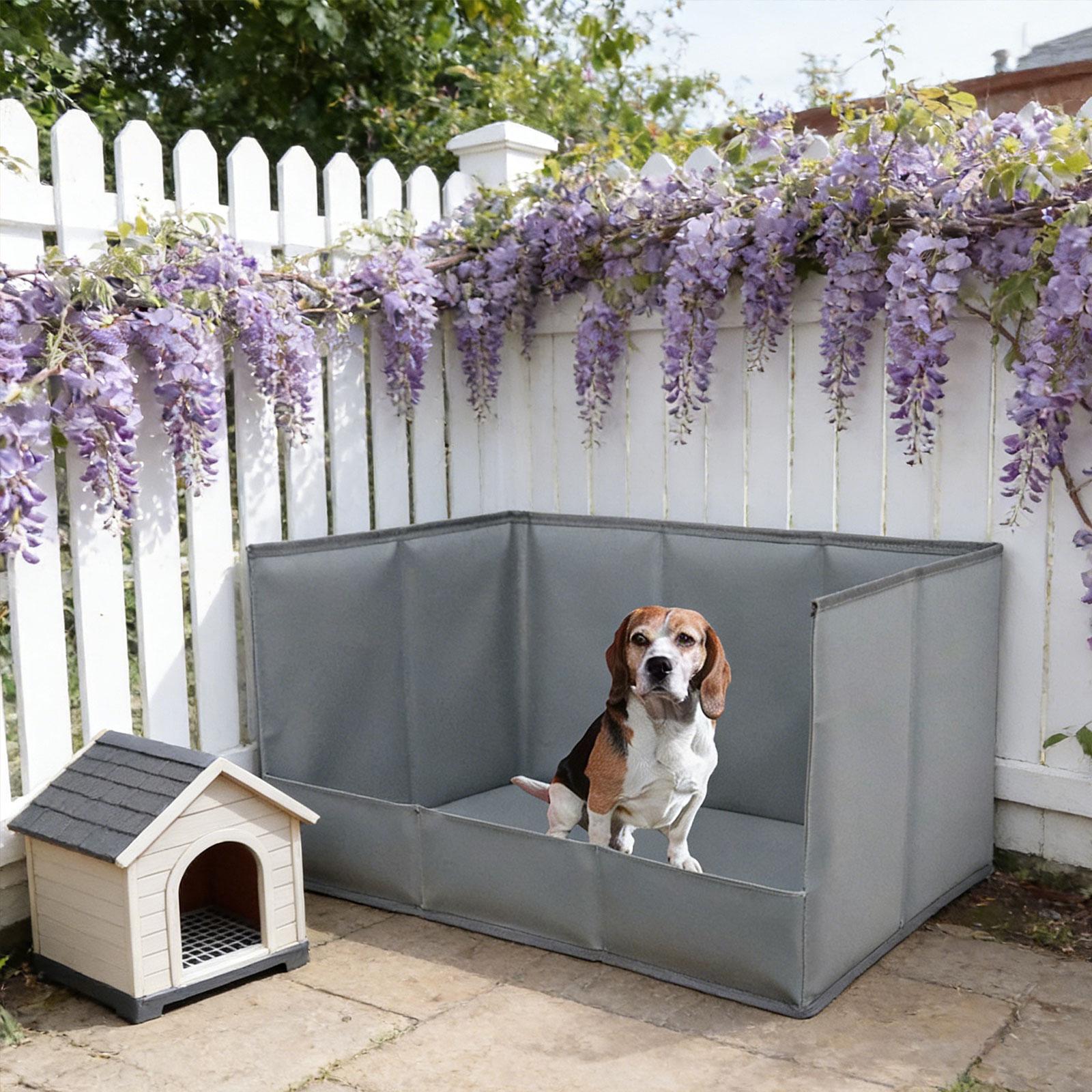 Portable Indoor Dog Potty Tray - Outdoor Hunting Toilet recension och pris