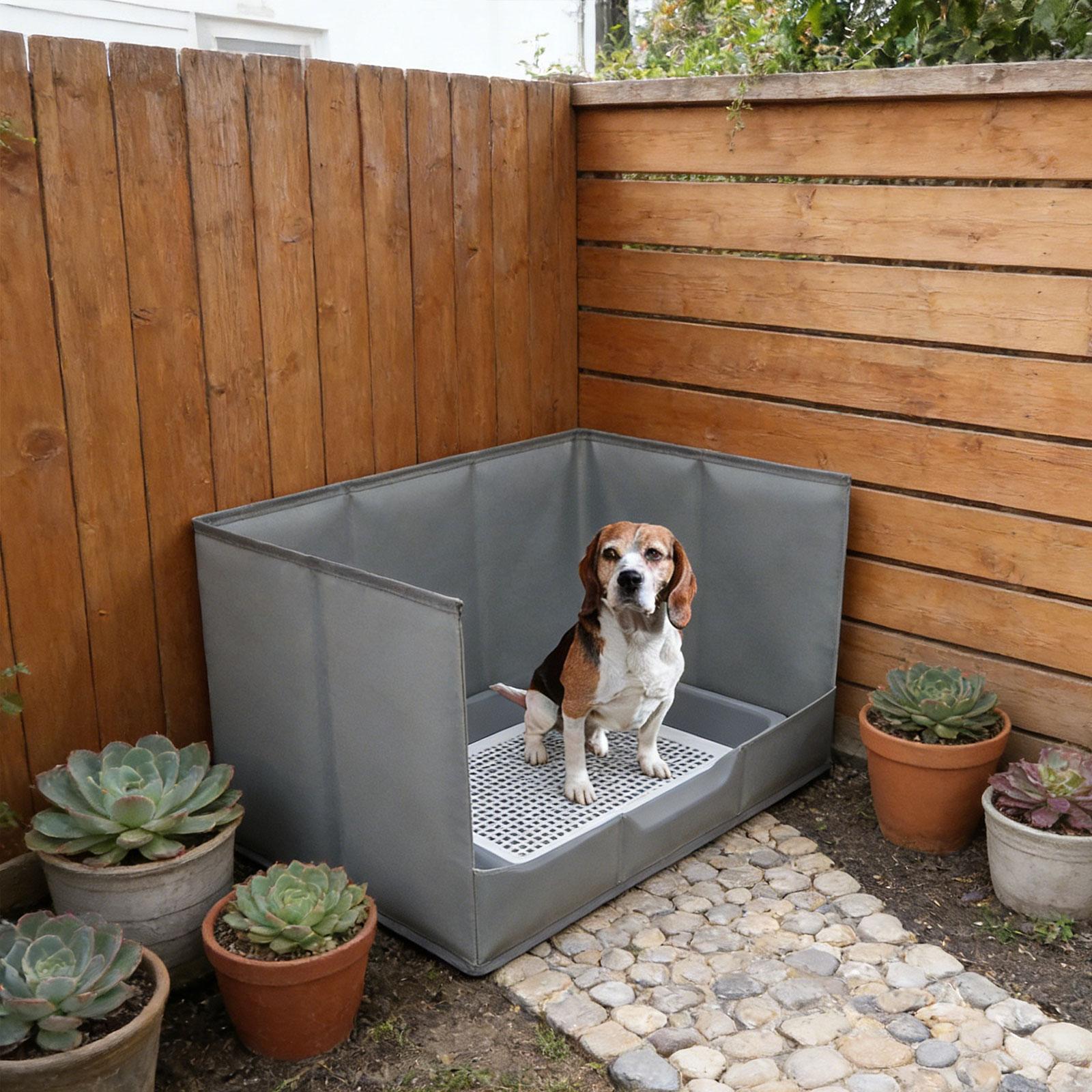 Portable Indoor Dog Potty Tray - Outdoor Hunting Toilet recension och pris