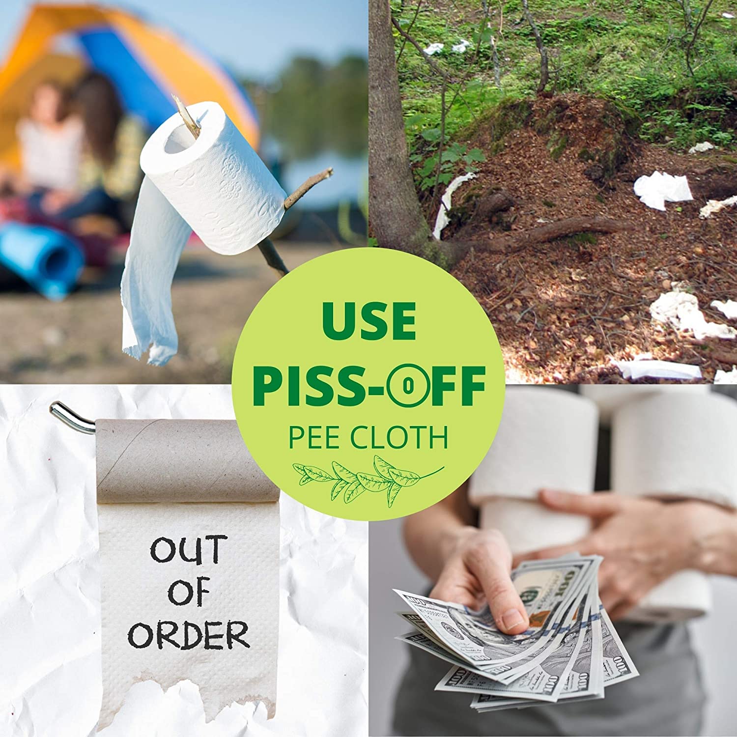 1Pc Pee Cloth for Women Hiking - Outdoor Hunting Toilet recension och pris