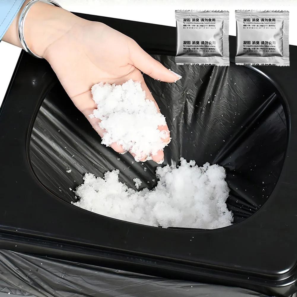 12 Bag Poo Powder Camping Toil - Outdoor Hunting Toilet recension och pris