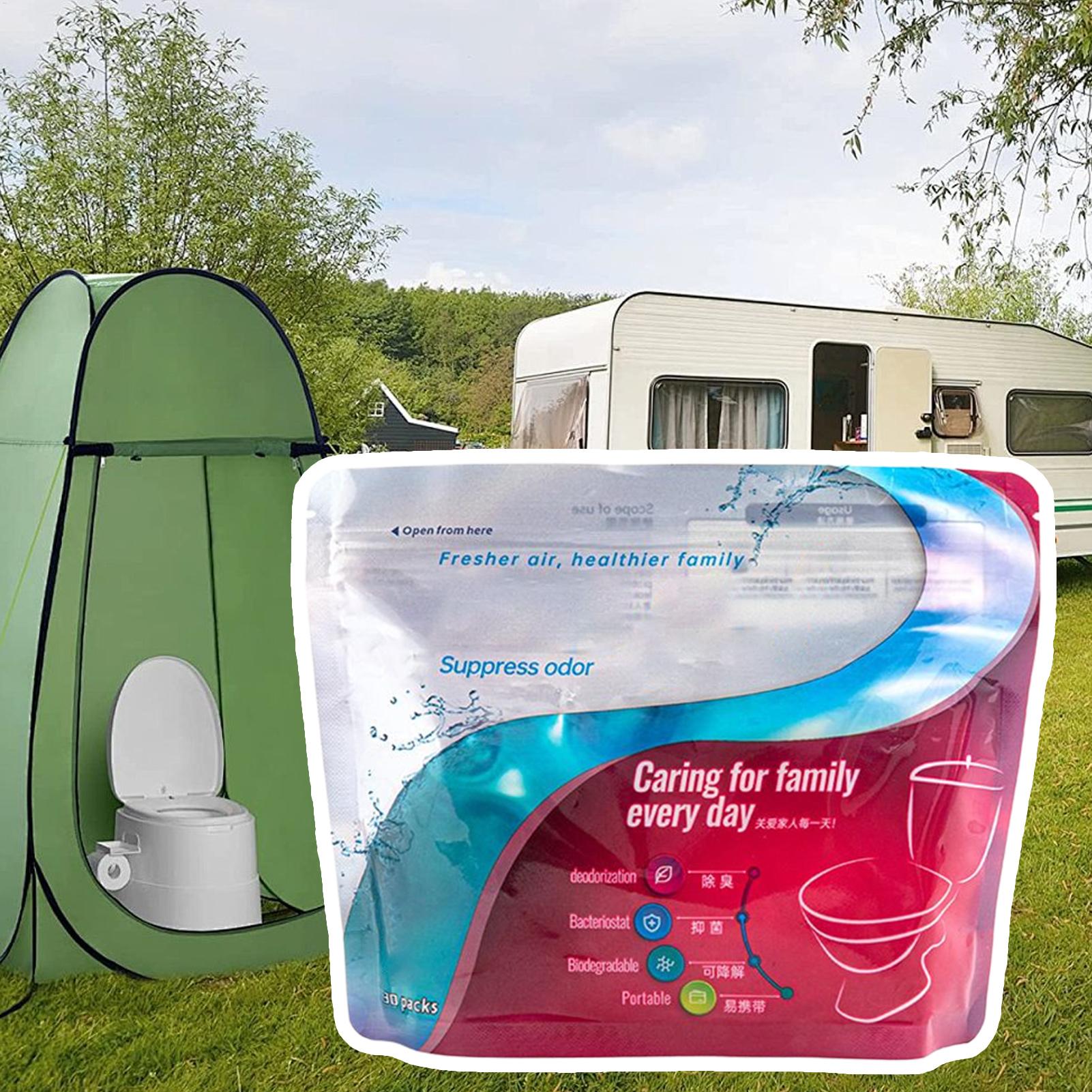 30pcs Portable Toilet Powder E - Outdoor Hunting Toilet recension och pris