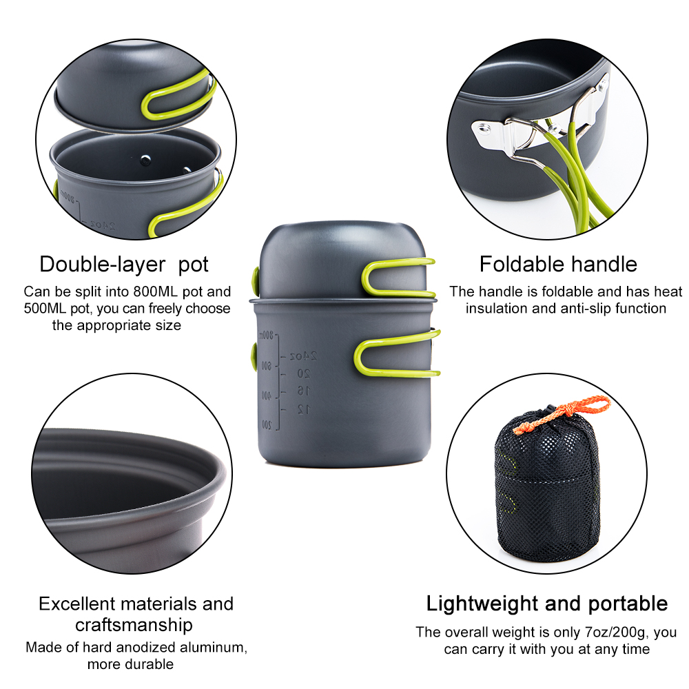Widesea Ultralight Camping Coo - Outdoor Hunting Kitchen recension och pris
