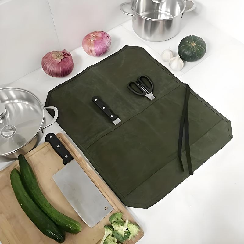 Waxed Canvas Chef Knife Roll M - Outdoor Hunting Kitchen recension och pris