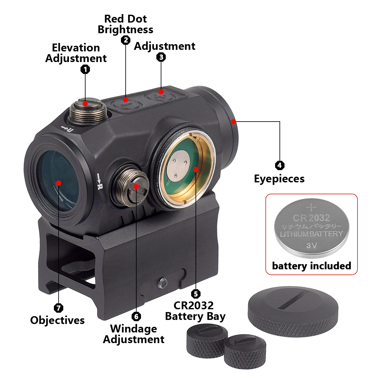 Tactical ROMEO5 1x20mm Red Dot - Outdoor Hunting Lab recension och pris
