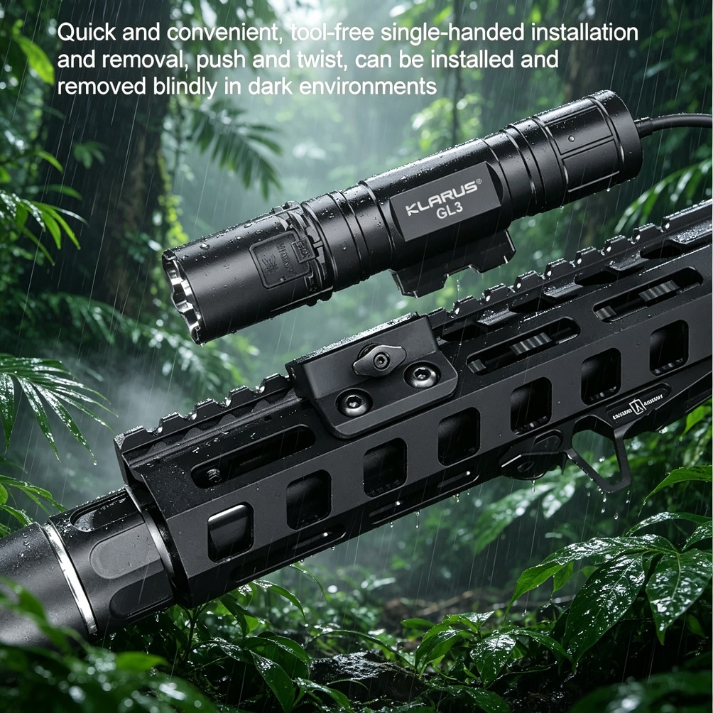 Klarus GL3 Tactical Flashlight - Tactical Flashlight Rechargeable recension och pris