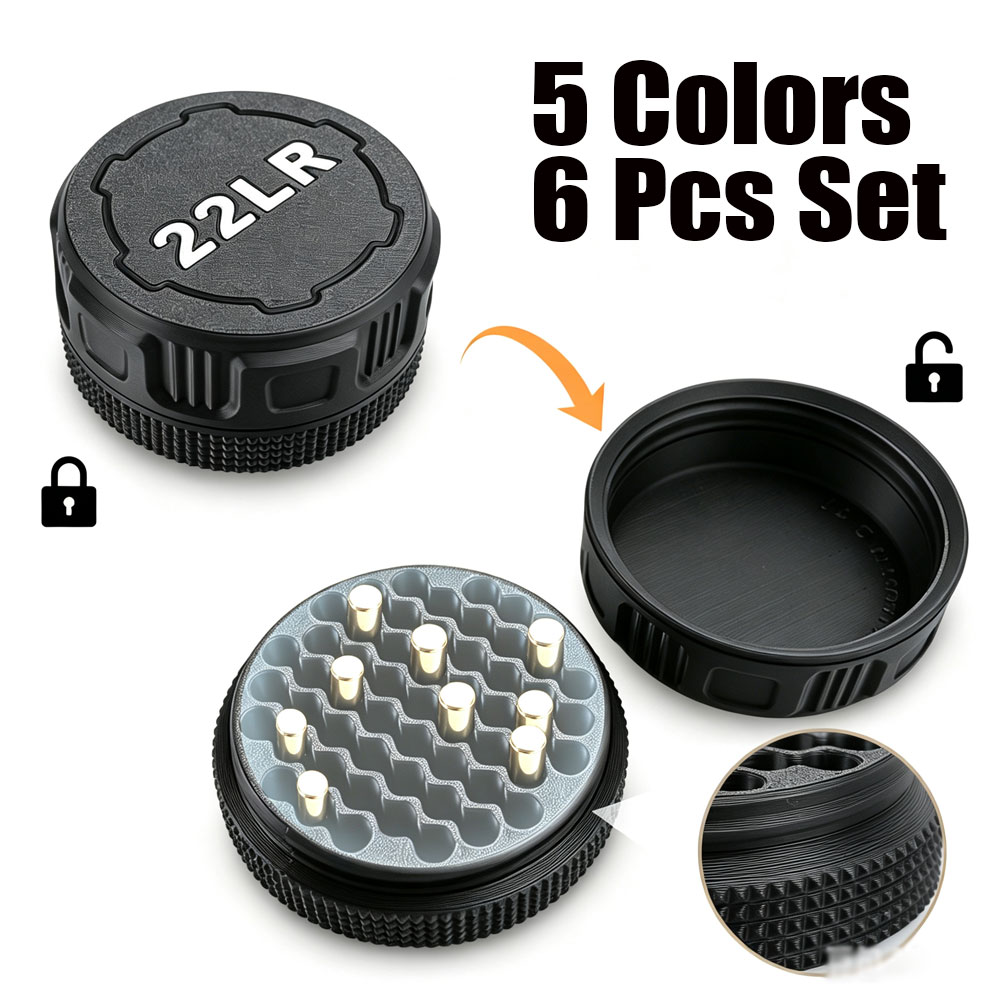 6Pcs Ammo Storage Box .22LR 55 - Hunting & Outdoor As recension och pris
