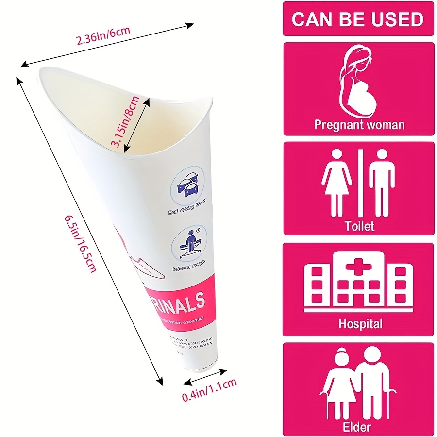 6-20pcs Disposable Female Urin - Outdoor Hunting Toilet recension och pris