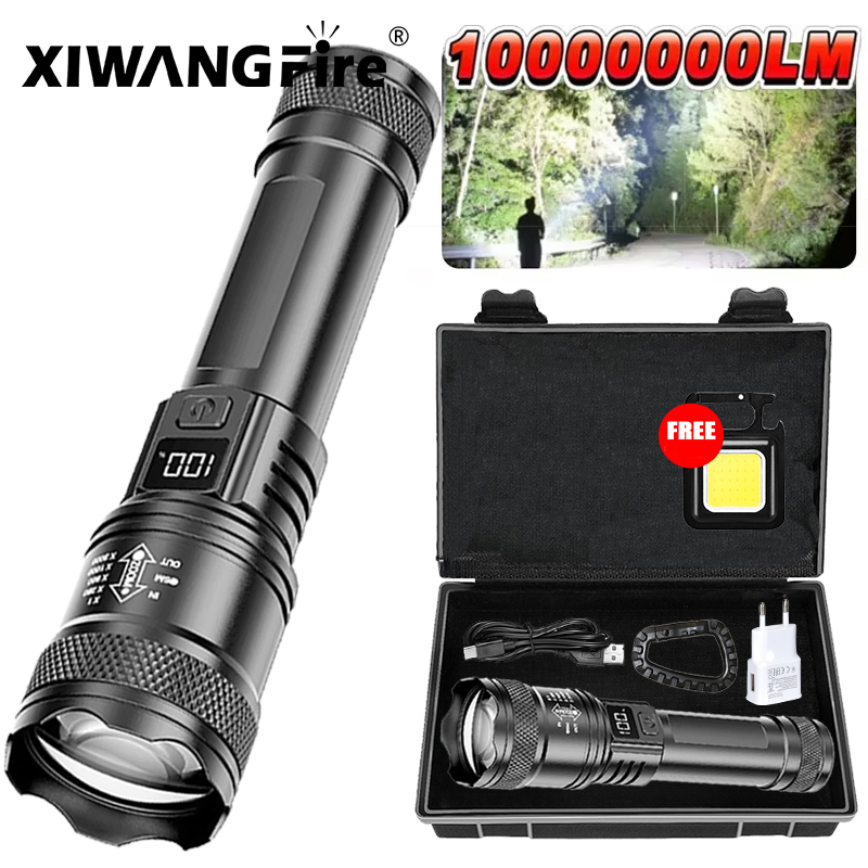 Ultra Bright LED Flashlight 20 - Tactical Flashlight Rechargeable recension och pris