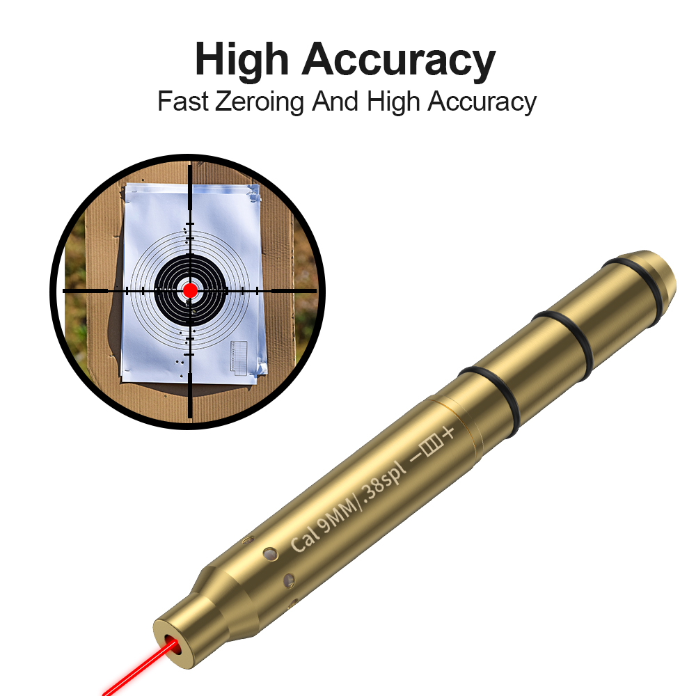 9MM/38SPL Red Laser Boresighte - Outdoor Hunting Lab recension och pris