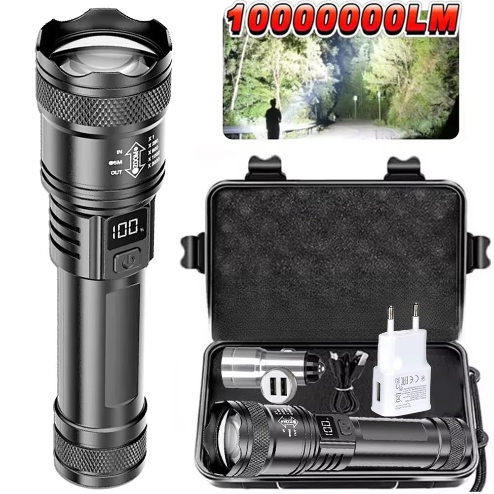Rechargeable LED Flashlight Zo - Tactical Flashlight Rechargeable recension och pris