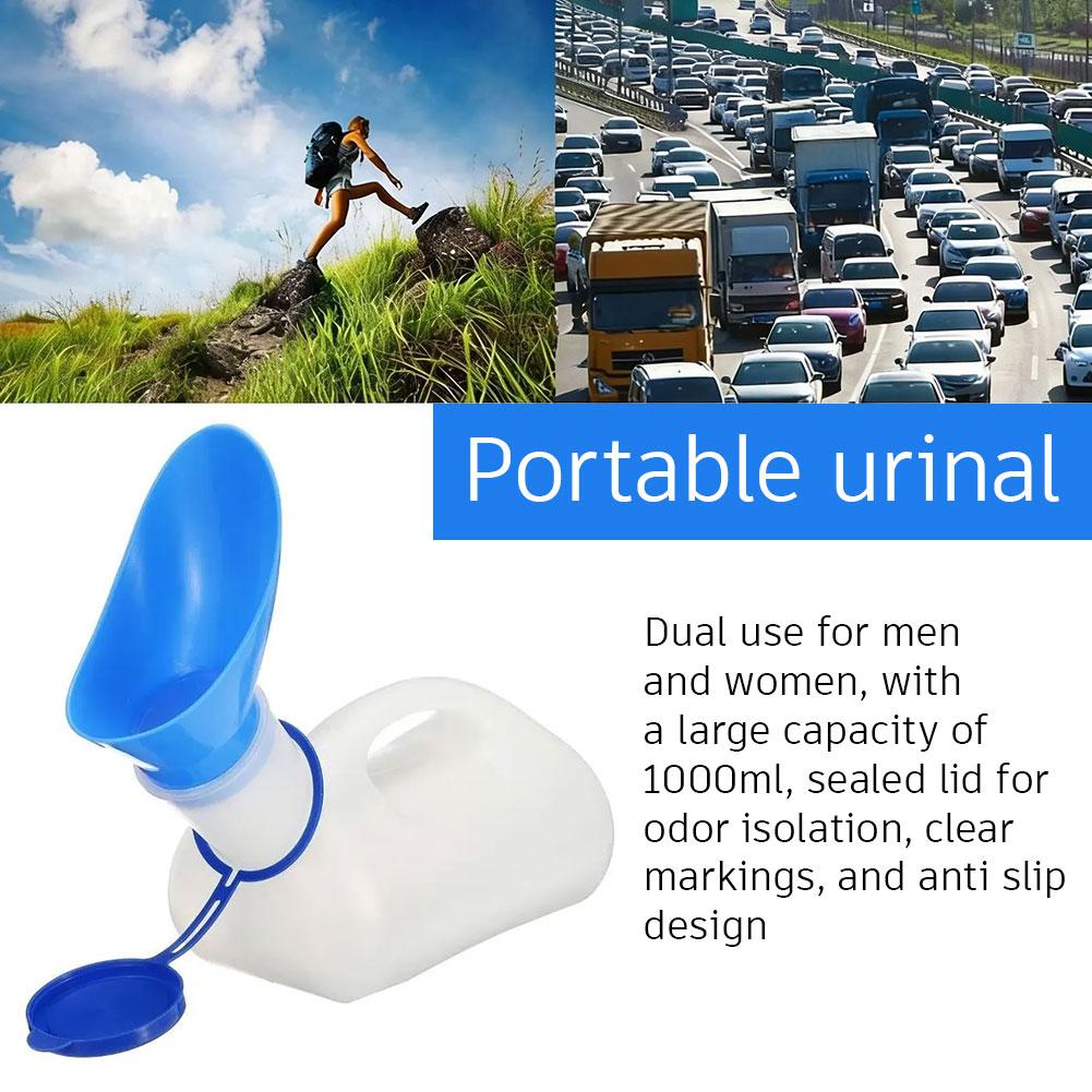 1000ML Plastic Unisex Portable - Outdoor Hunting Toilet recension och pris