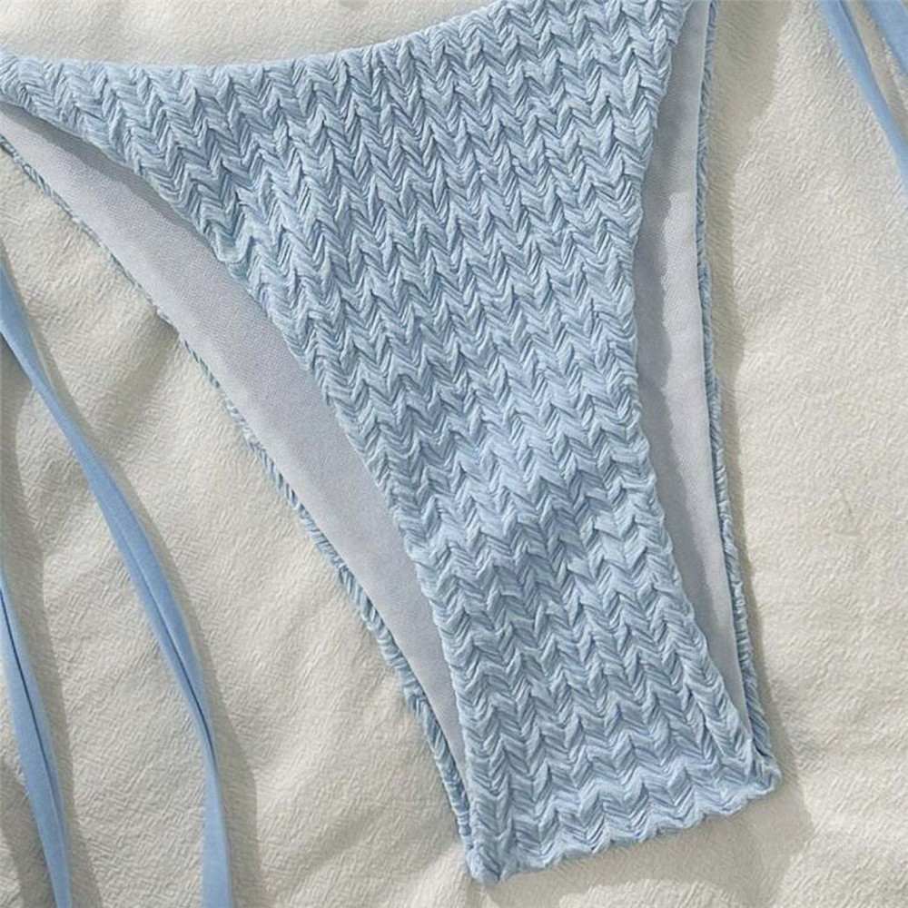 Sky Blue Bead Bow Swimwear Hal - Bow Stringer Tool recension och pris
