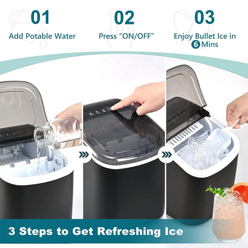 Portable Countertop Ice Maker  - Outdoor Hunting Kitchen recension och pris