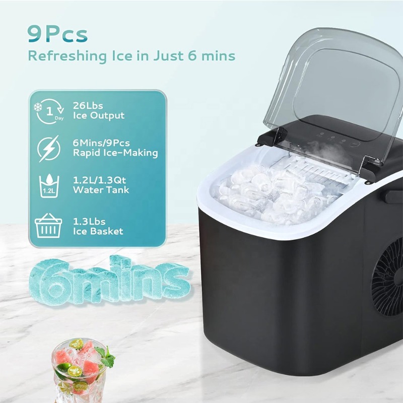 Portable Countertop Ice Maker  - Outdoor Hunting Kitchen recension och pris